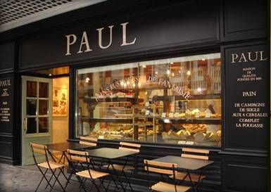 My mind has just been blown. Paul is allowed to called itself a boulangerie in the UK. But not in France. Because it doesn't meet the standards required to use that protected name in French law.