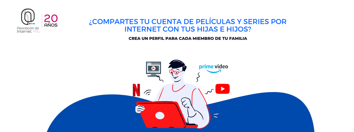 Asoc_InternetMX's tweet photo. ¿Sabías que al crear un perfil para cada miembro de la familia en tu cuenta de series y películas por Internet, te ayuda a establecer restricciones en el tipo de contenidos que ven tus hijas e hijos? https://t.co/eB5J43TEr4