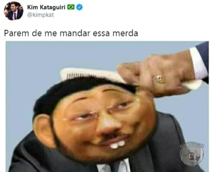 Ο χρήστης Kim Kataguiri 🇧🇷 ☘️ #12SetForaBolsonaro στο Twitter: "É fake, mas poderia ser verdade 😆😆😆😆😆… "