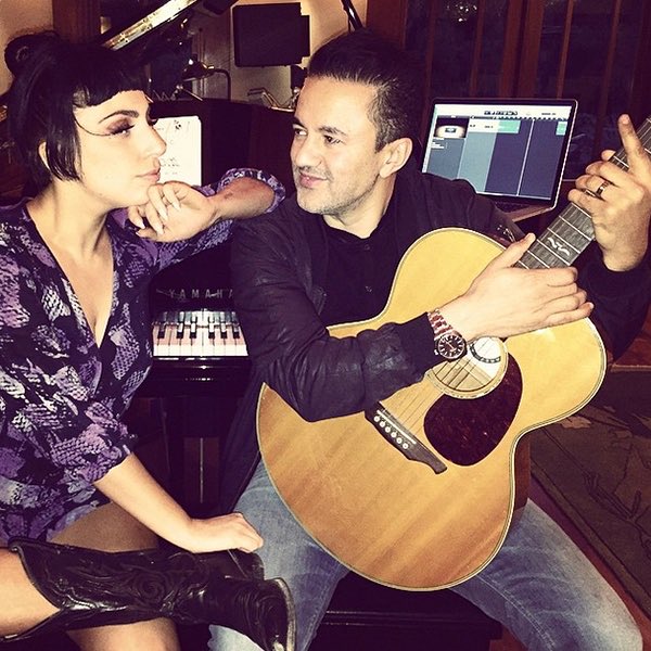 Ever since the beginning of 2015, Gaga teased and posted pictures of her and long time collaborator Redone together in the studio working on music.