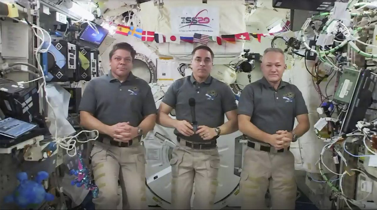 CP24's tweet photo. U.S. astronauts pack up for rare splashdown in SpaceX capsule https://t.co/MAj5QhCs1n https://t.co/aTjqEop0Cs