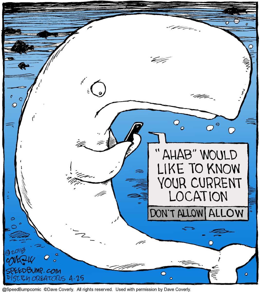 thecomicstrips's tweet photo. Today's @speedbumpcomic idea: #GPS!
This #comicstrip is archival
Checkout your local newspaper to see today’s Speed Bump #comic about GPS!
#GPSComicStrips #GPSComics #MobyDickComicStrips #MobyDickComics #SpeedBump #newspapercomicstrips #newspapercomicstrip #comicstrips #comics https://t.co/t5VIfKVljW