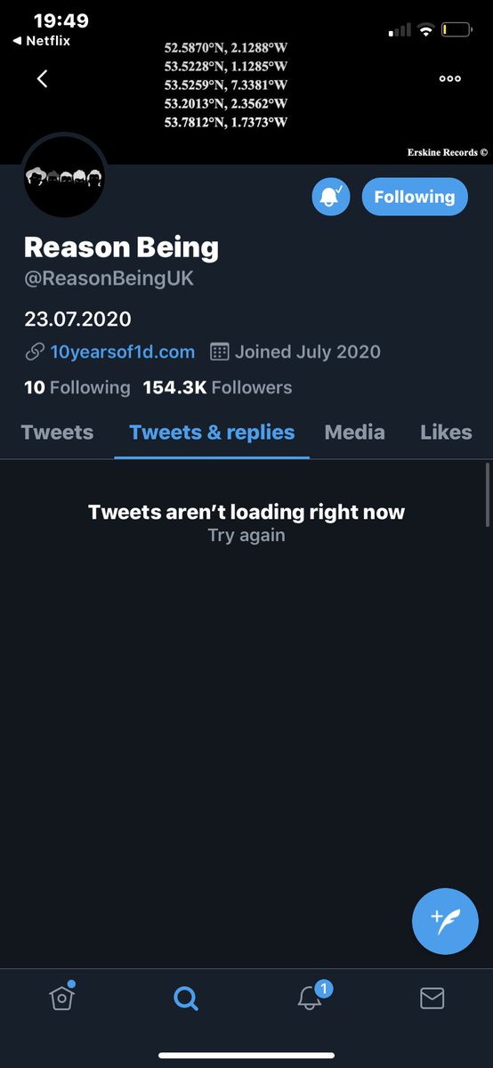 Z3Tcoe's tweet photo. i’m so confused ... is @ReasonBeingUK tweets all disappeared for you guys or is it just me #reasonbeing #onedirection #REASONBEINGISOVERPARTY https://t.co/vd5nbMB0v1