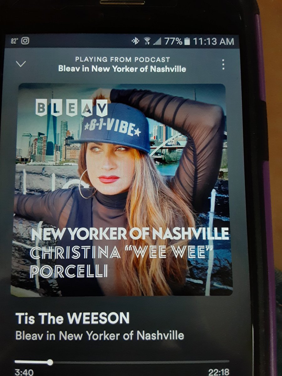 Hillbilly762's tweet photo. Listening to this awesome lady's podcast. She is so hilarious.  Just love this lady. Go check her out &amp; you will love her too.
@thatweewee https://t.co/XEbWmoq7F8