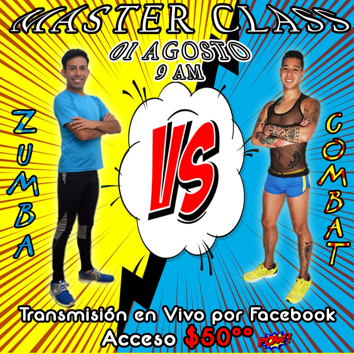 Cristo_Vampiro's tweet photo. Únete MÁSTER CLASS.
Sábado 1° AGOSTO 9am
#Zumba y #CombatFit juntos para darte una magnífica clase de CARDIO
ACCESO SÓLO $50 pesitos disfruta y ejercítate desde casa.
Pide info y tú acceso vía mensaje privado. https://t.co/rgiusa8wVj