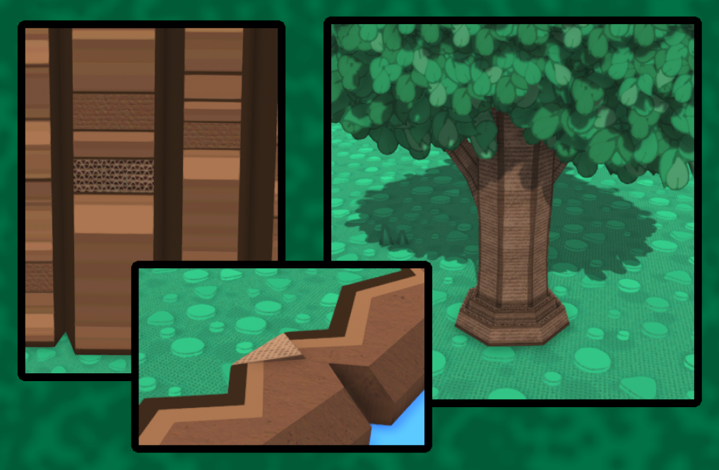 Clock_Out_Games's tweet photo. We made a few changes to our game to make the environment more paper-y! The plan is for everything natural to be made out of paper - and these changes are one step closer to having a paper world inside of #PaperAcres !

#gamedev #indiegame #indiedev https://t.co/U5Dmfpdlsy