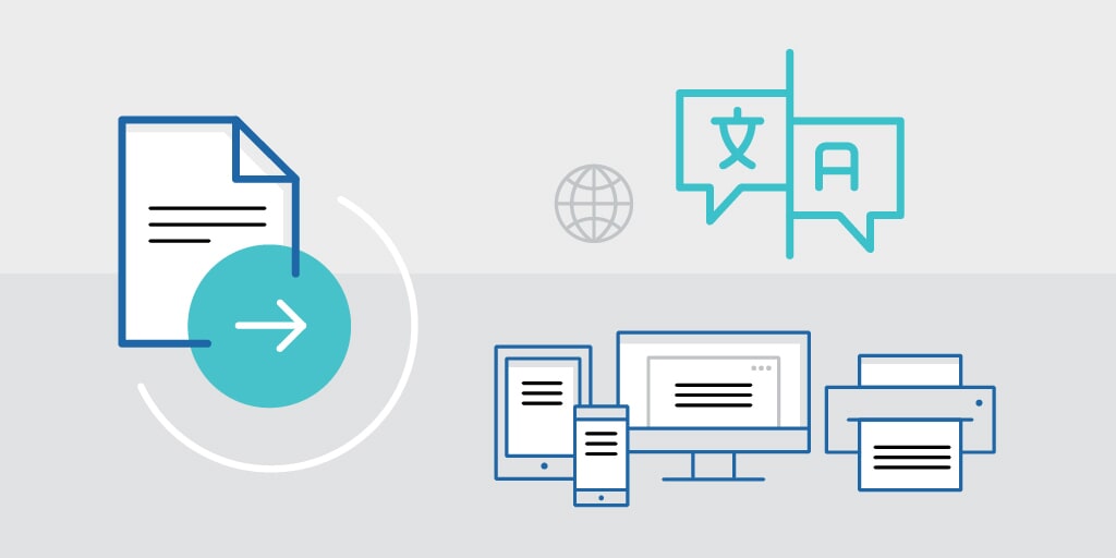 MadCapSoftware's tweet photo. Localization can be a daunting task, however, for all its benefits, single-sourcing with #localization brings some great benefits for #technicalcommunicators. Here are 7 best practices, download the white paper: https://t.co/R7vpDHK2EH https://t.co/DaVsOAavdQ