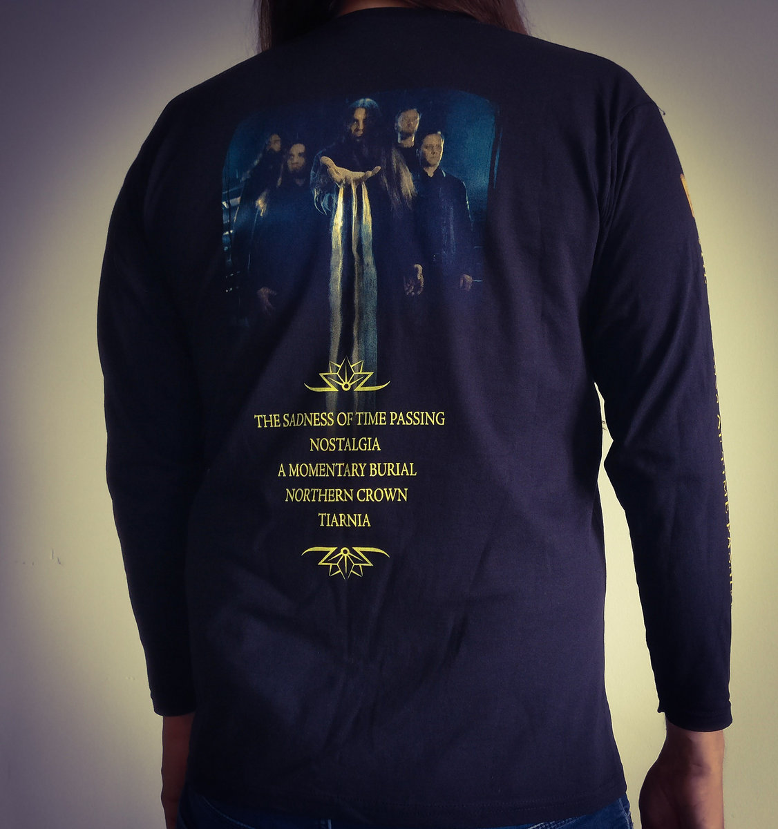 New garments! The Sadness Of Time Passing T-shirts and Long Sleeve T-shirts available now.

Order yours👇profetus.bandcamp.com/merch

#funeraldoom #doommetal #Finland #Tampere #metal #bandshirts #merchandise