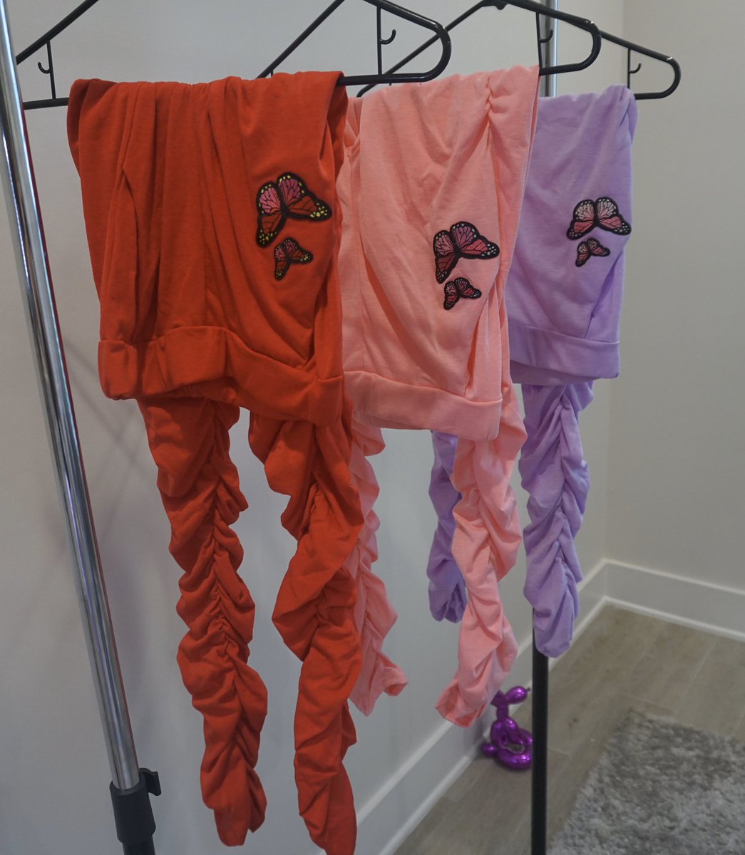 _koyiaaa's tweet photo. Stacked butterfly joggers available for purchase on my site now at https://t.co/tVL1aMwphy ❤️ https://t.co/W0mdnPaF0k