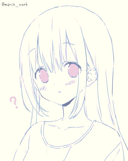 原稿の端っこに描いた落書き〜✎⁾⁾ 