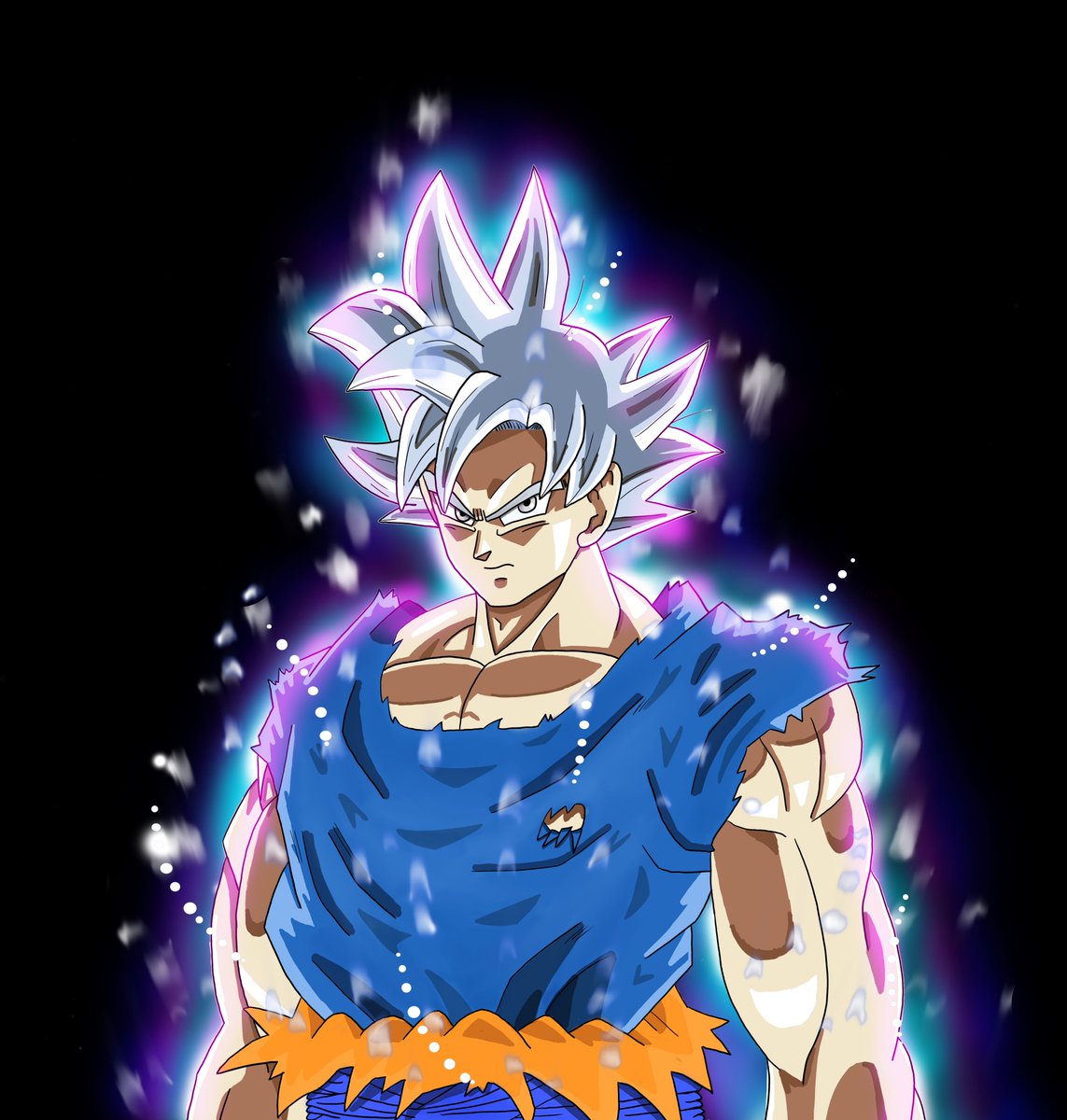 nickzusty's tweet photo. Ultra Instinct Goku Redraw Complete! https://t.co/rTG6X5hcIY