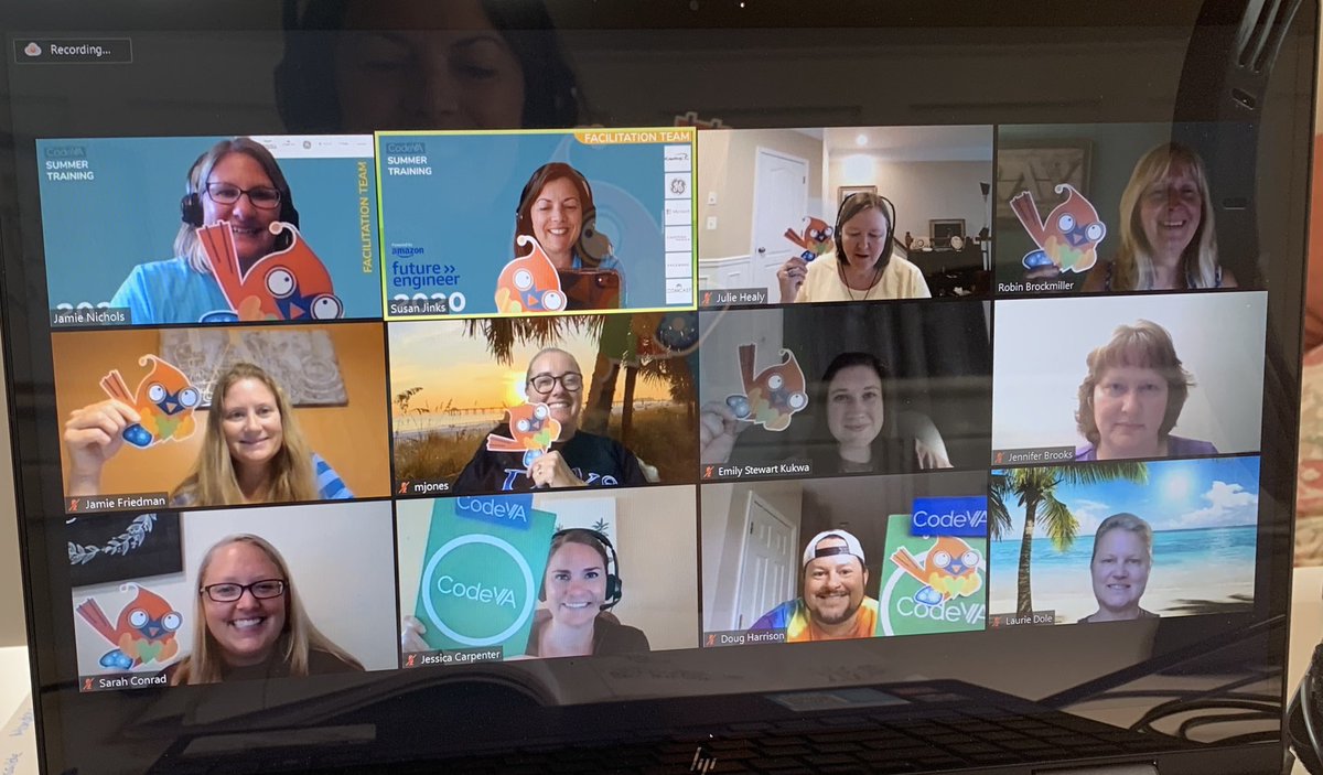drjinks's tweet photo. Integrating Computer Science in the Core Curriuculum @codeVirginia #codiechallenge These teachers have amazing ideas for their classrooms. https://t.co/5FMxKxIv3l