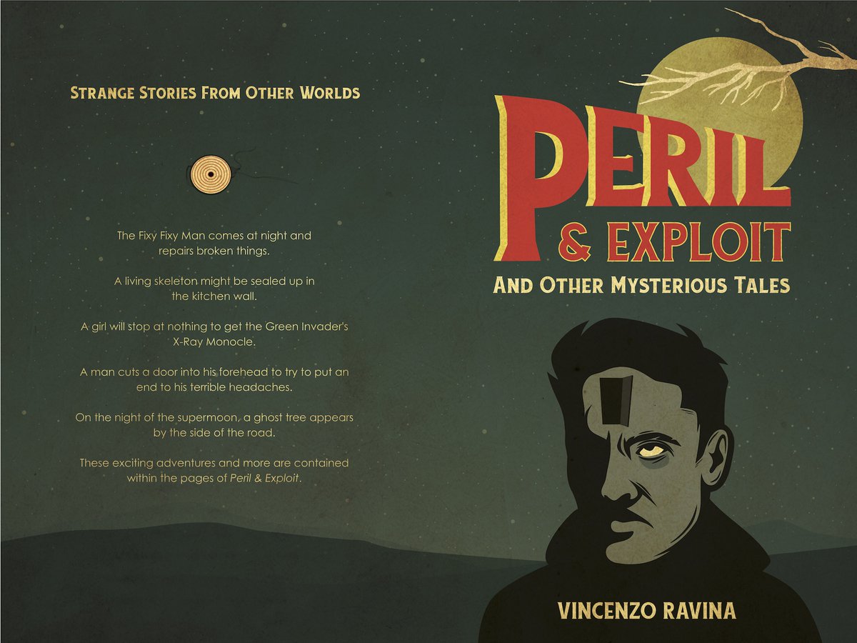SavourTheSea's tweet photo. My short story collection, Peril &amp; Exploit and Other Mysterious Tales, is out in paperback &amp; ebook! I highly recommend the paperback (even though I actually make more money on the ebook) because @BaileySkchDaily's design looks AMAZING in print.

Buy here: https://t.co/E1mRpmoc0Y https://t.co/rPGCW2AlCh