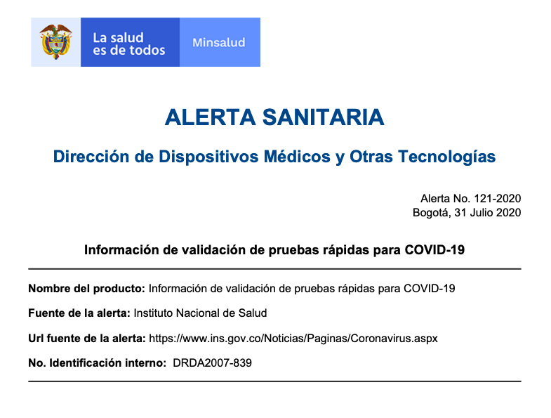 invimacolombia tweet picture