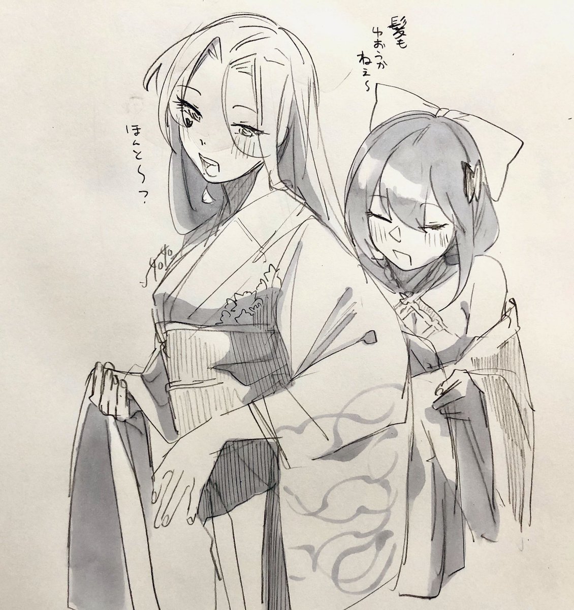夏祭り楽しみだね 