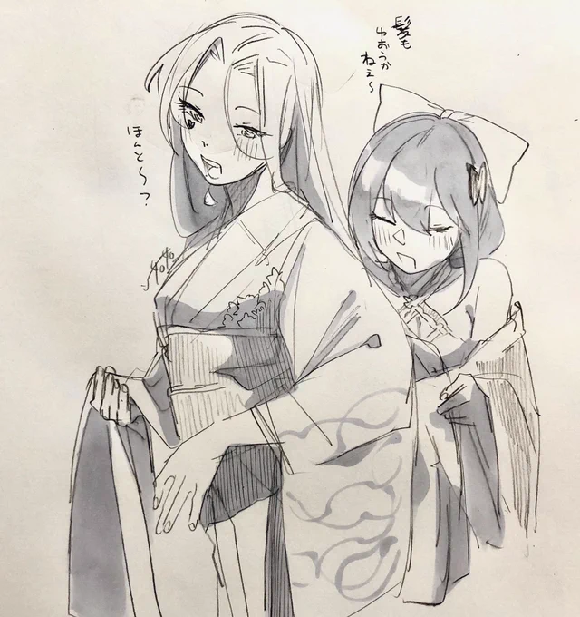 夏祭り楽しみだね 