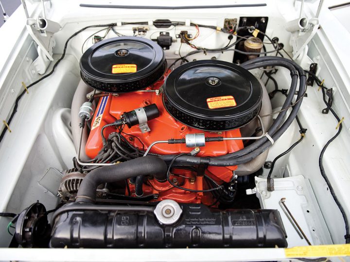 Mercomatic's tweet photo. 1963 Dodge Polara 2-Dr HT; 426 cid #MaxWedge Stage II #Ramcharger, 2x4 bbl, 425 hp; 3-speed Torqueflite; Gross Torque 480 ft lb @ 4400 rpm, 3.91 rear axle; Theoretical Top Speed 117 mph; 0-60 mph 5.5 sec; Quarter Mile 13.9 sec @ 100 mph; Power to Weight ratio 1.174 hp per 10 lb https://t.co/TbSmOFKgnH