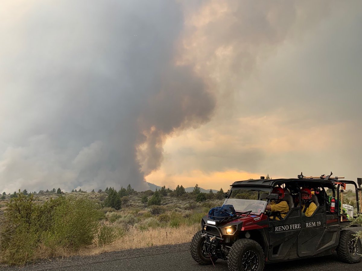 ChiefDave_RFD's tweet image. More @RenoFireDept REM unit on the #JulyComplex The unit has responded for EMSand has transported patients. This specially equipped ALS unit, transport capable unit is designed to gain access in difficult terrain and comes staffed with paramedics and technical rescue specialists