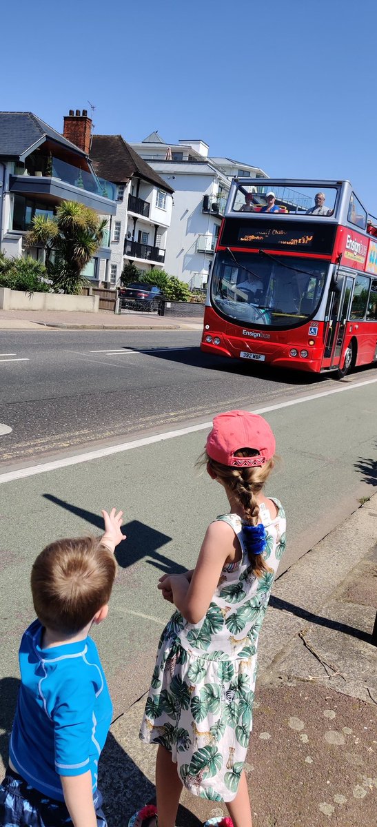 Loved our trip on the Open Toppers today, so much so my son cried when we got off to come home! Thanks <a href="/EnsignBusCo/">Ensignbus 💙🇺🇦</a> and <a href="/EnsignVintage/">EnsignbusVintage</a> for getting old Routemaster out for us too!