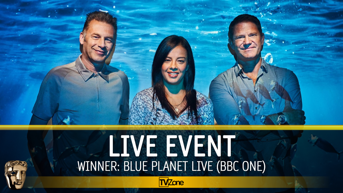 tvukzone's tweet photo. #BAFTATV 2020 AWARD WINNER
#VirginMediaBAFTAs #BAFTAs
LIVE EVENT
BLUE PLANET LIVE
#BluePlanetLive https://t.co/QEgvWV7pLU