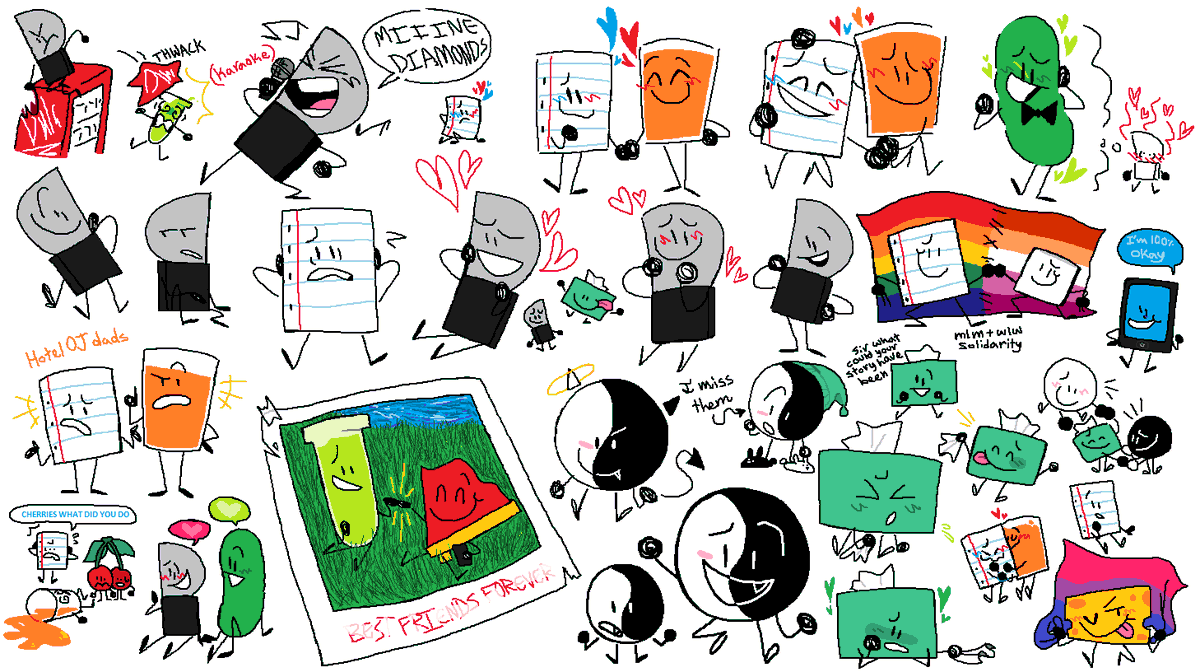 DisasterPanel's tweet photo. OOh man more doodles of II
I'm very excited for the new episode man...

#InanimateInsanity #II https://t.co/YkgCMFOIuU