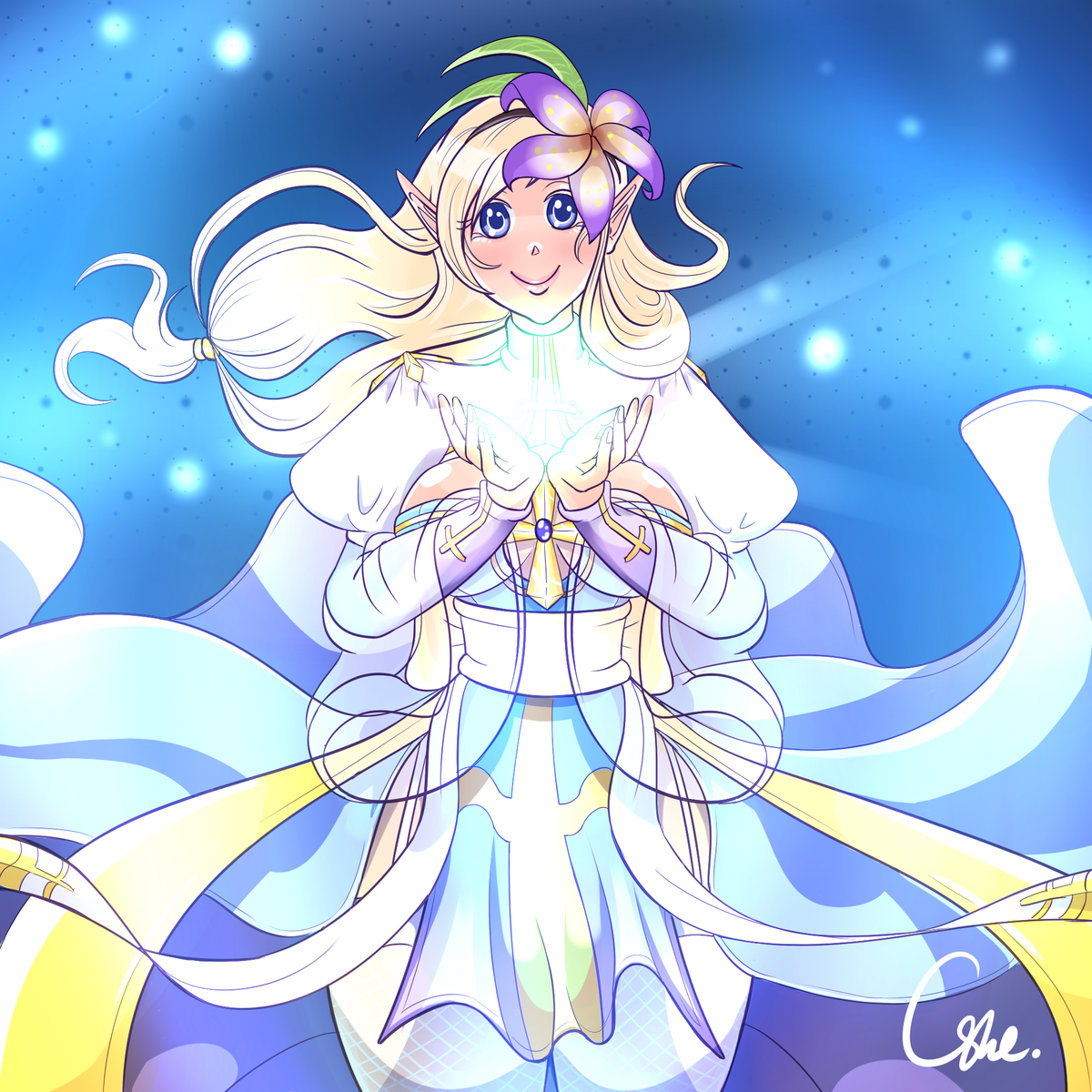 ashepens's tweet photo. Classic Archbishop look. More hair/dress colour options available to view on my Patreon! #archbishop #ragnarokonline #shiningmoon #smro #pneuma #kro #ro #premade #art #illustration #digital #digitalart #priest https://t.co/ks1CIDKDsr