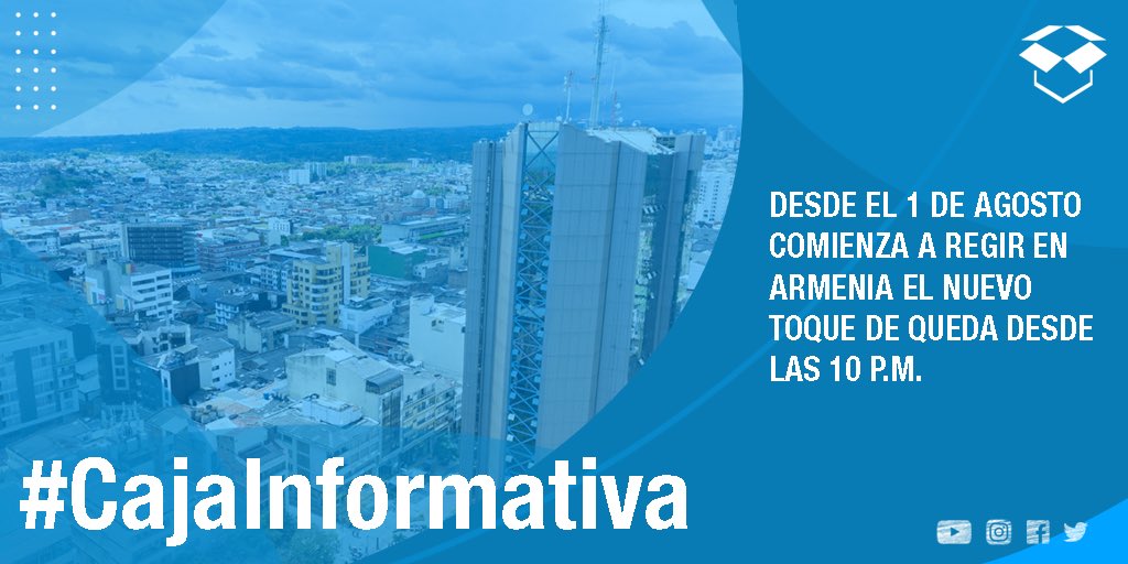 #CajaInformativa | 😷🦠 Así lo dio a conocer en un comunicado oficial, Claudia Rivera, alcaldesa encargada del municipio, esto como medida adoptada debido al incremento de casos de COVID-19 en el municipio.