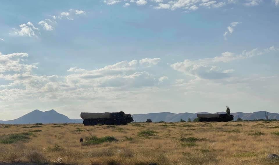 Among the Armenian military equipment involved in today's combat readiness inspection are Smerch MLRS and Tochka-U tactical ballistic missile systems. 105/ https://www.facebook.com/shushanstepanyan/posts/3098075943561878