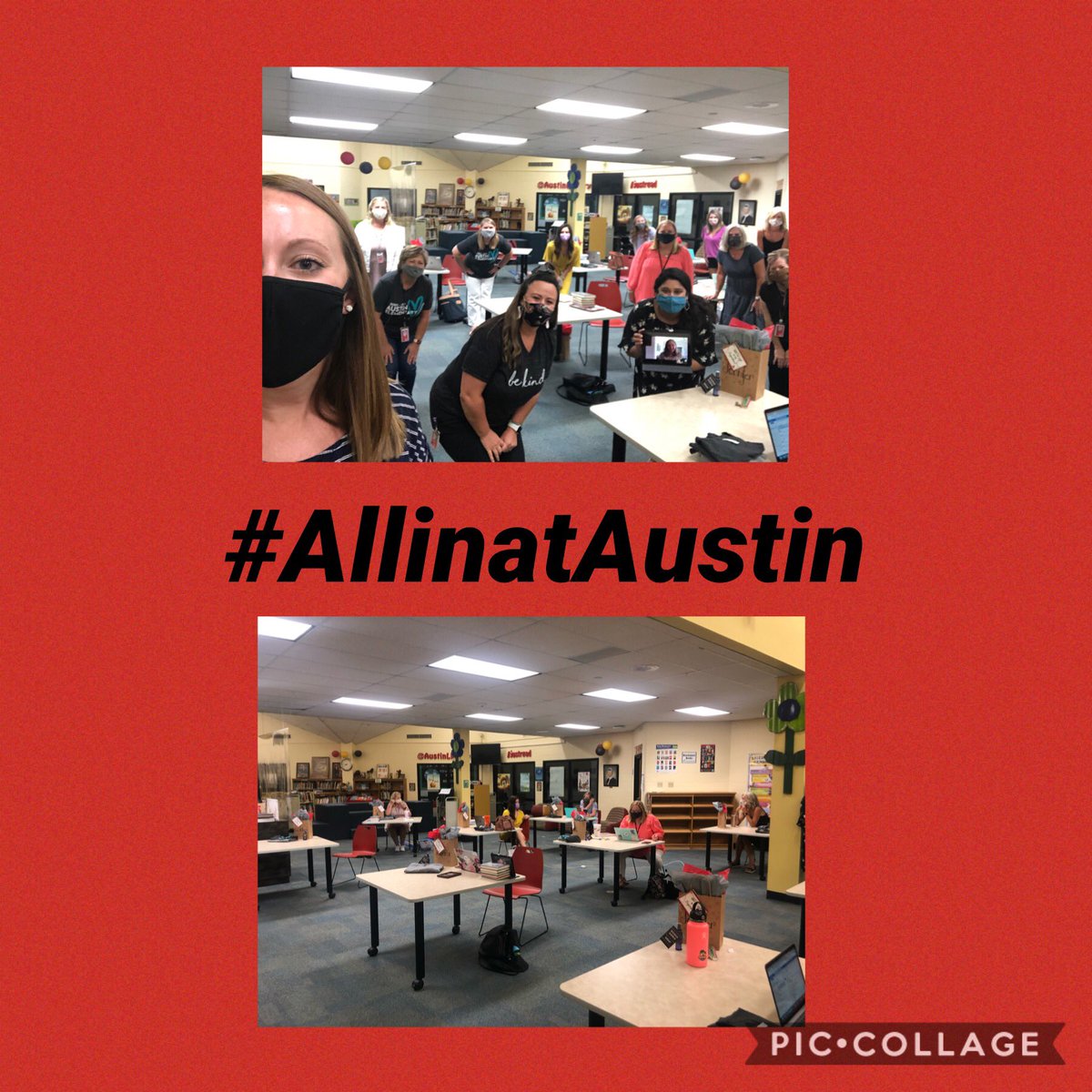 What a wonderful way to end the week! Great leadership meeting today with the most dedicated group of educators. They are truly #AllinatAustin! #proudprincipal <a href="/AustinElem/">Austin Elementary</a>