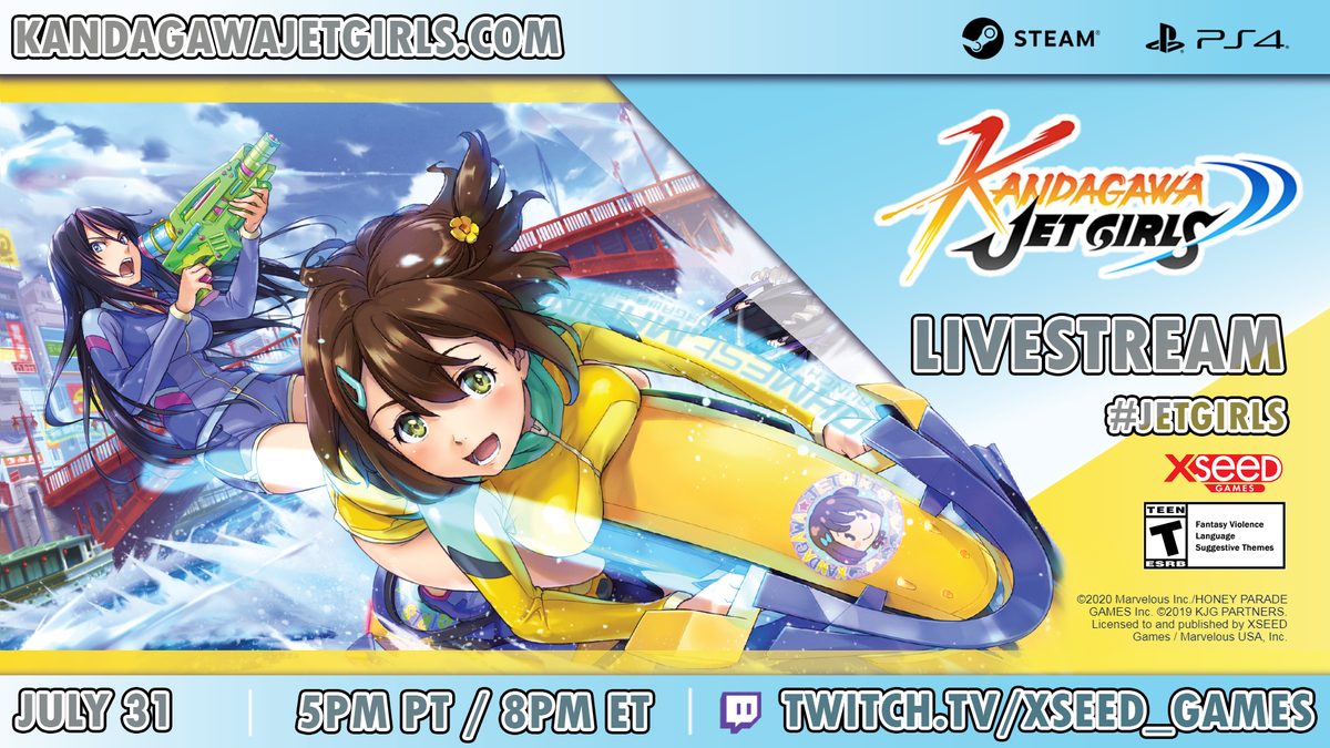 XSEEDGames's tweet photo. Friday Giveaway Time! Who wants Kandagawa Jet Girls sent to you on launch day? 👀🎮❕

RT/Share &amp; Follow to enter to win the digital edition of Kandagawa #JetGirls! Hop in the livestream right now and join the chat for even more chances to win: https://t.co/JsChHebAuW #PS4 #PC https://t.co/bQsrs7g670