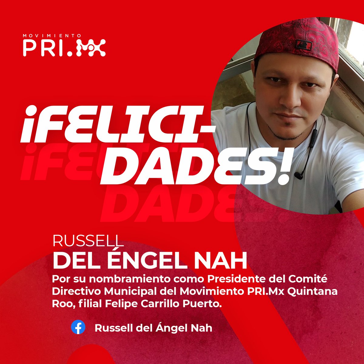 ¡Mucho éxito a nuestros nuevos dirigentes en Cozumel y Felipe Carrillo Puerto! <a href="/GualbertoSC/">Gualberto Wenceslao Sierra Canche</a> <a href="/Araceli54657297/">Araceli</a> <a href="/PRIMx_QRoo/">PRI.mx Quintana Roo</a>