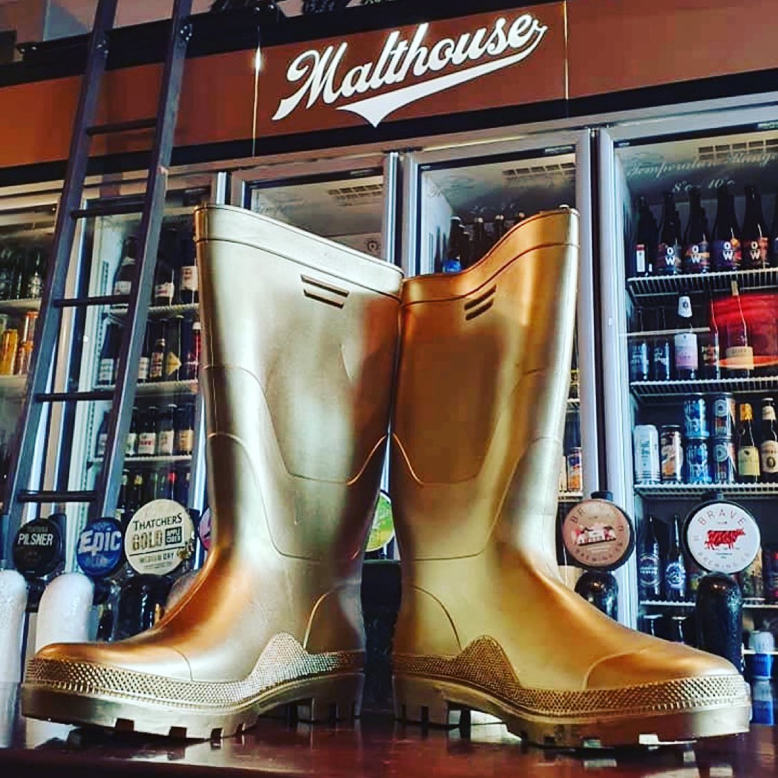 6 MORE SLEEPS TO #WestCoastIPAChallenge!! 33 breweries, 31 #WestCoastIPAs, 1 pair of Golden Gumboots - ALL the glory. The judges are licking their chops, the Malty crew are flexing pouring arms - join us at #Malthouse or <a href="/ForkandBrewer/">Fork & Brewer</a> on 7 Aug: bit.ly/3hGdiPp #WCIPA13