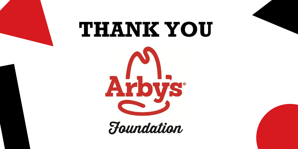 Wow! AYTEF is so excited to receive a grant from, <a href="/arbysfoundation/">Arby's Foundation</a> that will provide immediate relief to help support kids in our community.
Thank you <a href="/arbysfoundation/">Arby's Foundation</a> for granting us funds to support our efforts! Check out picture from our grateful team below.