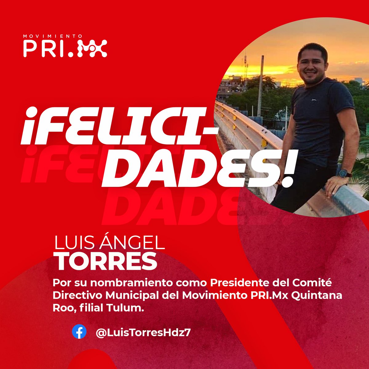 ¡Mucho éxito a nuestros nuevos dirigentes en Tulum! <a href="/PRIMx_QRoo/">PRI.mx Quintana Roo</a>