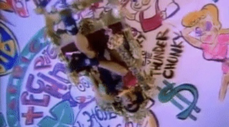 CreditsScore's tweet image. I think the only the explanation for what’s happening here is that Alan Dershowitz is giving interviews in the spinning chair from the Fresh Prince of Bel-Air opening credits.