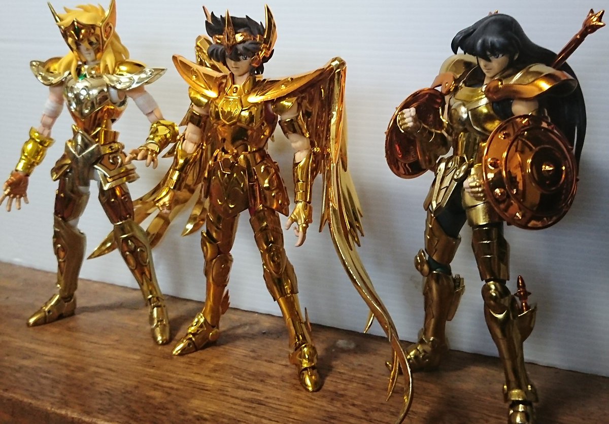 こばちゃん ポセイドン最終決戦 星矢はexとアペンディックスの組み合わせ 瞬と一輝はそのままの青銅聖衣が良いかな 特に一輝は チートなフェニックス聖衣ですし セイントクロスマイス改修 サジタリアス星矢 ライブラ紫龍 アクエリアス氷河 T Co