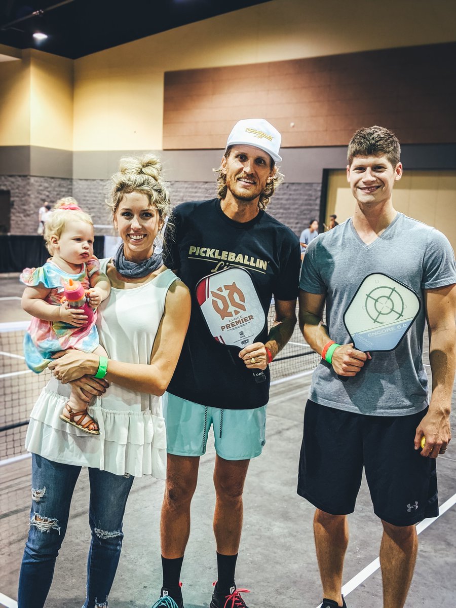 Jordan_Shrope's tweet photo. It was so great getting to meet @TysonApostol and play some pickle ball with him today! Thanks for taking the time for Survivor conversation and teaching me some pickle ball moves! https://t.co/VdeBHZTsiy