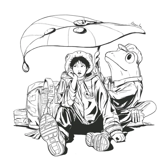 被るヒト

#drawing 