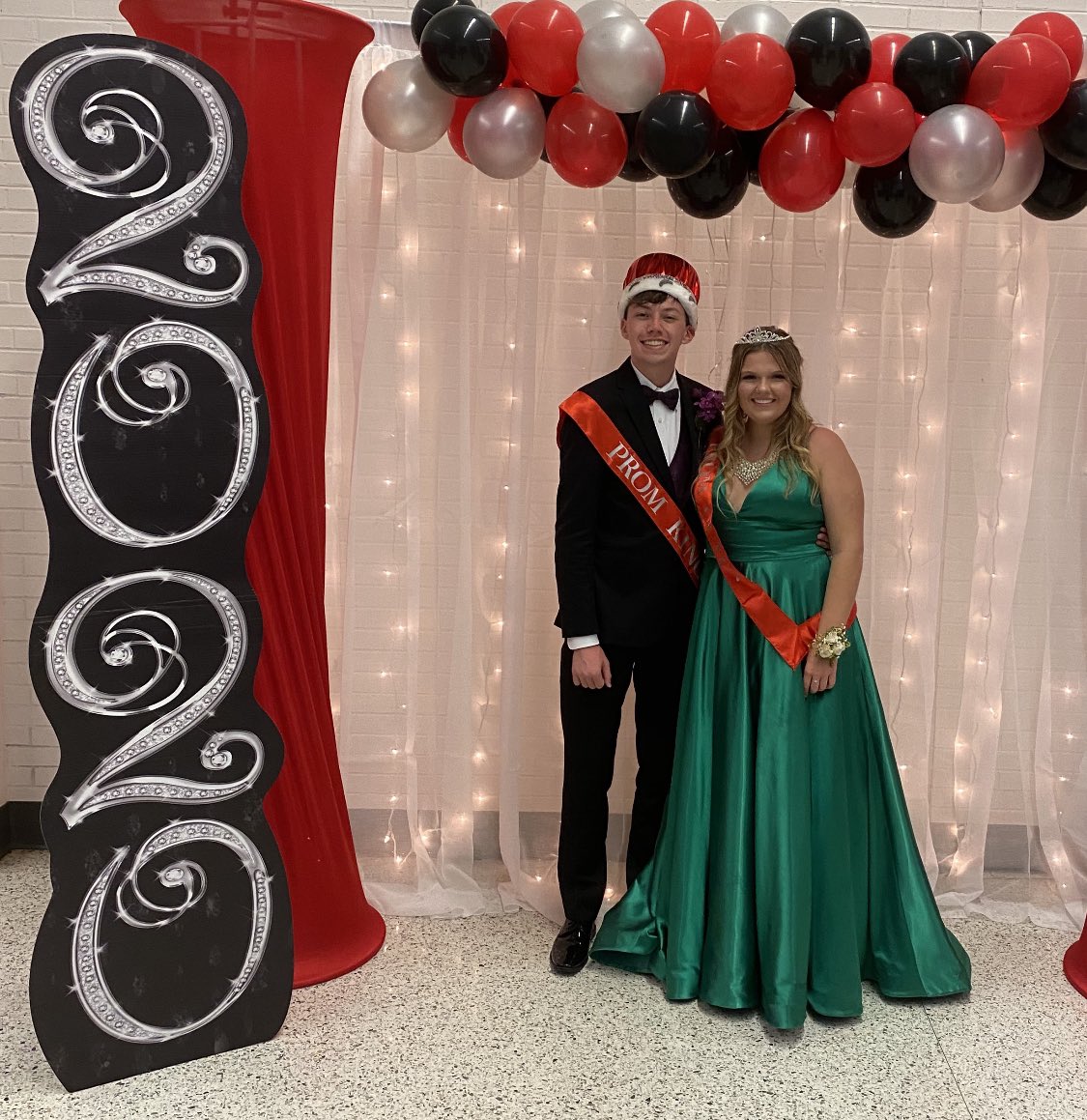 Congrats to our Class of 2020 Prom King and Queen Bryan Robins and Makayla Nealy!