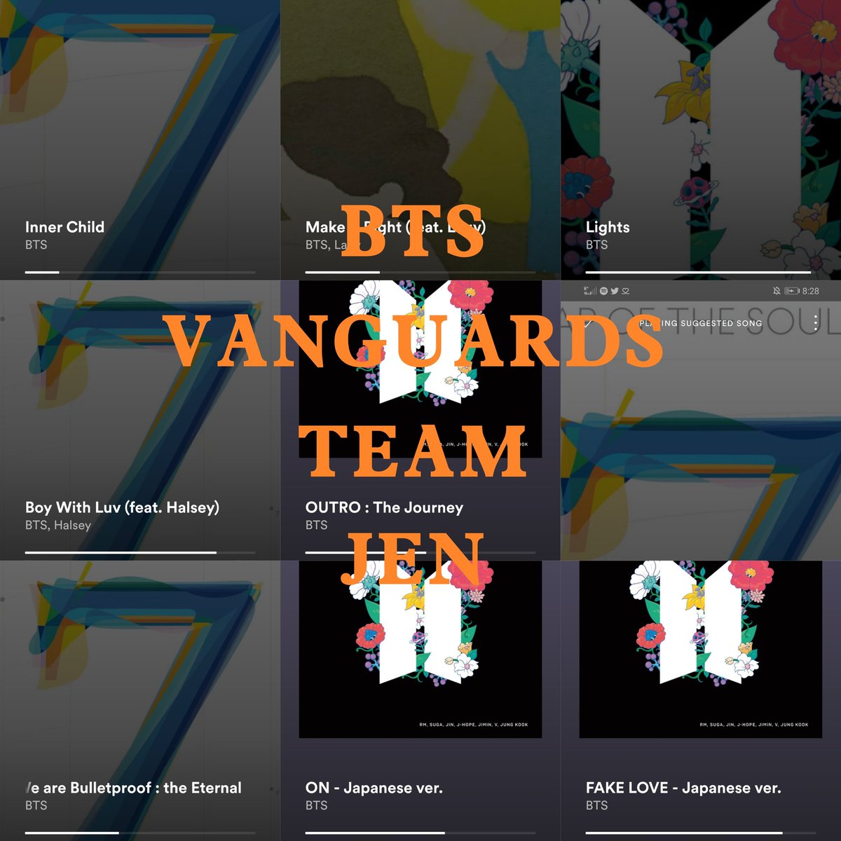 SkyStar48403094's tweet photo. Spotify 💜
@VanguardsVoting @btsvotingorg @VoteWithARMY #MTVHottest BTS @BTS_twt https://t.co/B58zwwPiW7