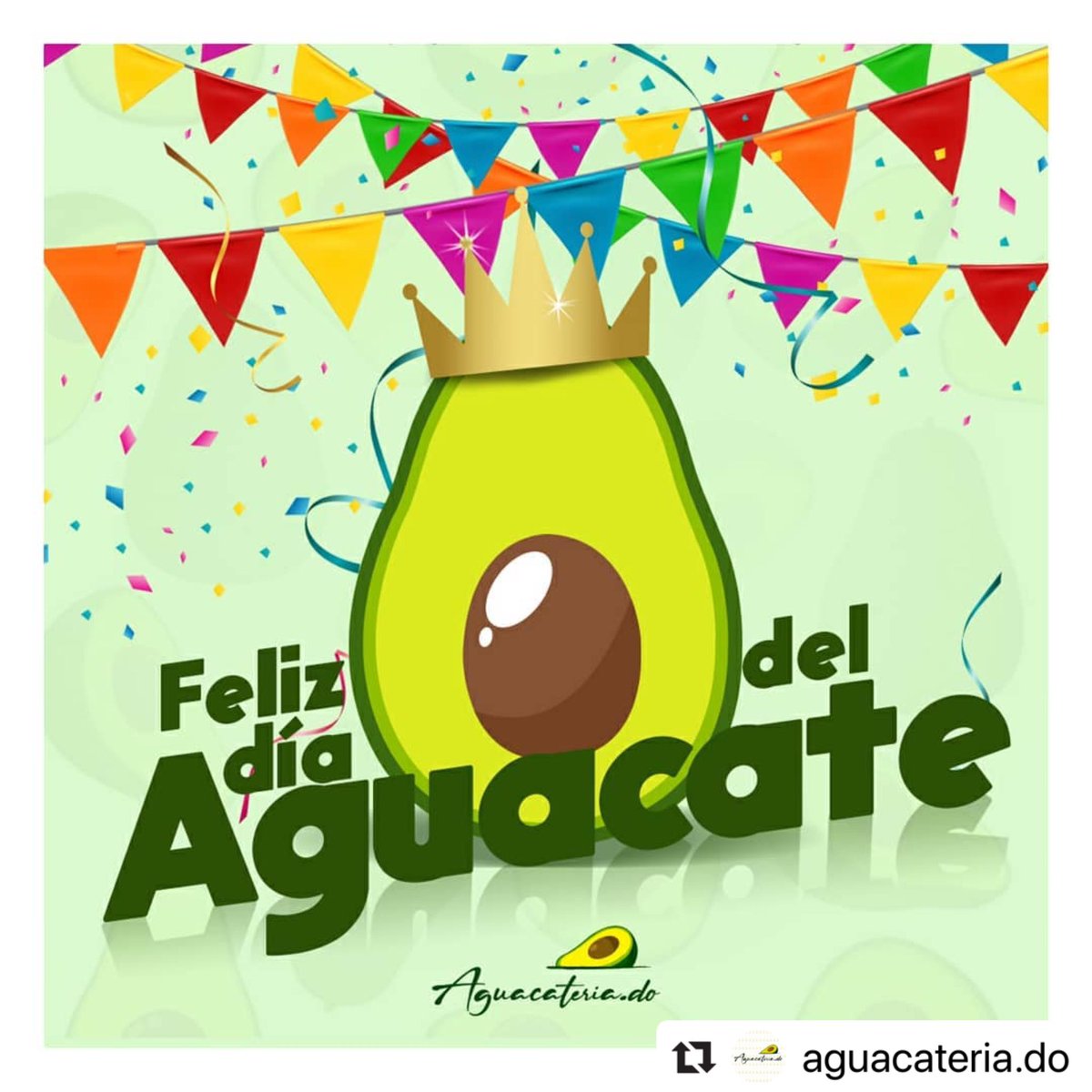 agrogape's tweet photo. #Repost @aguacateria.do
Feliz día del Aguacate.

El #aguacate es uno de los frutos preferidos por millones de personas alrededor del mundo. Es por ello que en su honor, existe el Día Internacional del Aguacate que se celebra cada 31 de julio. https://t.co/miCUBAAhpu