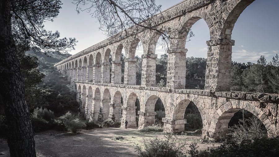 joancarroll's tweet image. Devils Bridge Tarragona Spain Desaturated buff.ly/3k1UVW0 #tarragona #spain #devilsbridge #UNESCO #travel #arches #aqueduct @joancarroll