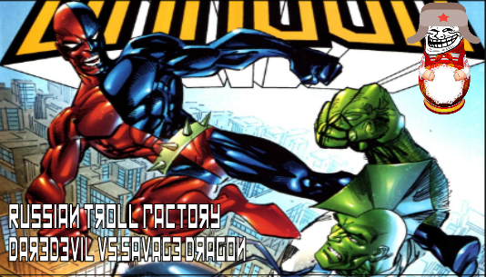 COMMI3MARK's tweet photo. 🇷🇺RUSSIAN TROLL FACTORY🇷🇺

Tune in to the Communist channel @ 22.30GMT/17.30EST for #RussianTrollFactory your regular #CGPropaganda broadcast and likely savage review of Erik Larsen SavageDragon 161 featuring Ya Boi #NOTDaredevil

https://t.co/Qsz8zeCxSn

#ComicsGate #CommiesGate https://t.co/L20aIMfeXe