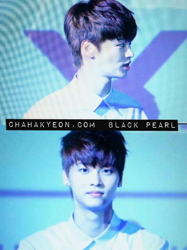 GuiaStarlight's tweet photo. [ESPECIAL] 13.09.14

No no FANMEETING 
#차학연 #VIXX #N 

Cr.: @/BlackPearl_N https://t.co/DjNzLnNjps