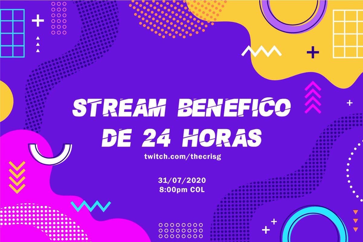 Buenos gente debido a las circunstancias estaremos haciendo un stream benefico de 24 horas para ayudar a mi amigo.

Se Agradece la Difusión y el apoyo para que está causa pueda llegar a muchas más personas y la meta se pueda lograr.