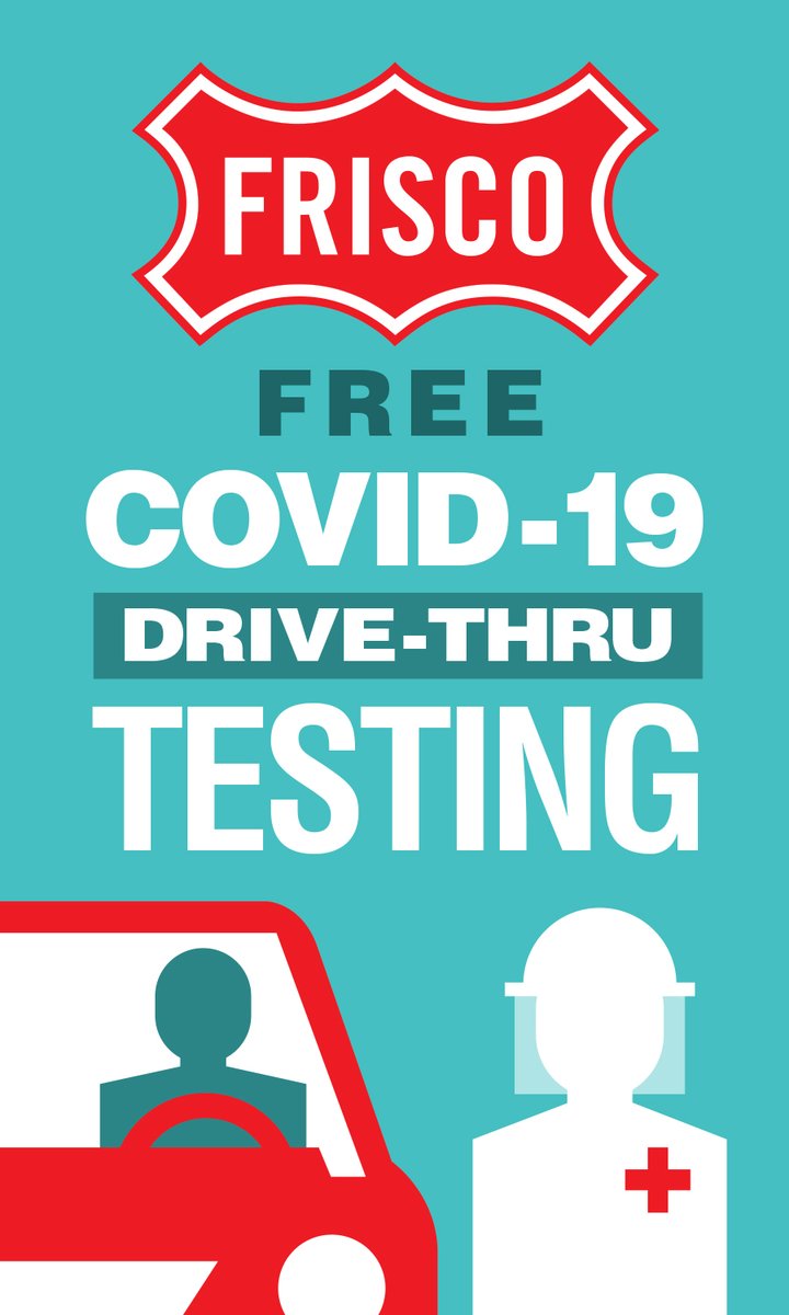 CityOfFriscoTx's tweet photo. FREE COVID-19 drive-thru, saliva testing begins Mon.,  August 3 in Frisco!  You don't need to live in Frisco 🏡BUT, you must register https://t.co/Wgga1YS1HR  Mon - Sat, 8 a.m. - 2 p.m. at Dr Pepper Ballpark (see map) Stay healthy, everyone 😷 https://t.co/5wEboSkUsK