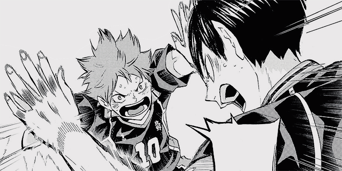 SectionsAnime's tweet photo. friendship, competition, love of volleyball and unification. 🏐🏐🏐 #animeselcaday #AnimeArt #anime #Haikyuu https://t.co/JnrX3VFdBW