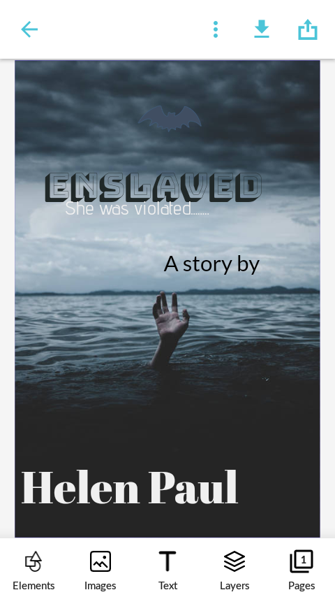 She thought the world was against her no one wants to know about her or even pity her condition, her story, she wished she could tell it, but who would listen.......
ENSLAVED .......  
Coming soon on Wattpad 
#wattpadwriters
@Helenpaul5613
#rapevictims/everyAfricanwoman.