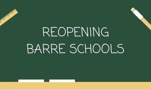 Barre Schools are reopening on Tuesday, September 8. Please visit buusd.org/covid-19/reope… to view information on our hybrid and virtual learning options to see what fits best for you and your family. Registration forms will be sent out on Monday, August 3.