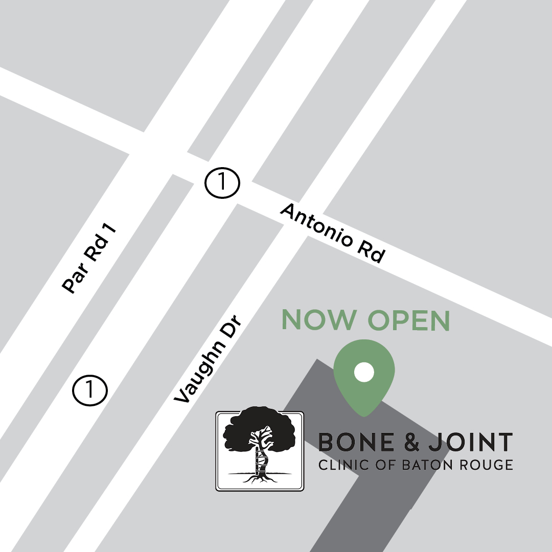 boneandjointbr's tweet photo. As the only orthopedic clinic in West Baton Rouge Parish, we've got you covered from head to toe. Our Brusly location is located right next to the Lake After Hours clinic!
Schedule An Appointment: https://t.co/FW2bP46Du7
#bjcbr #orthopedic #boneandjointbr #movemorehurtless https://t.co/dppLF9uKYF